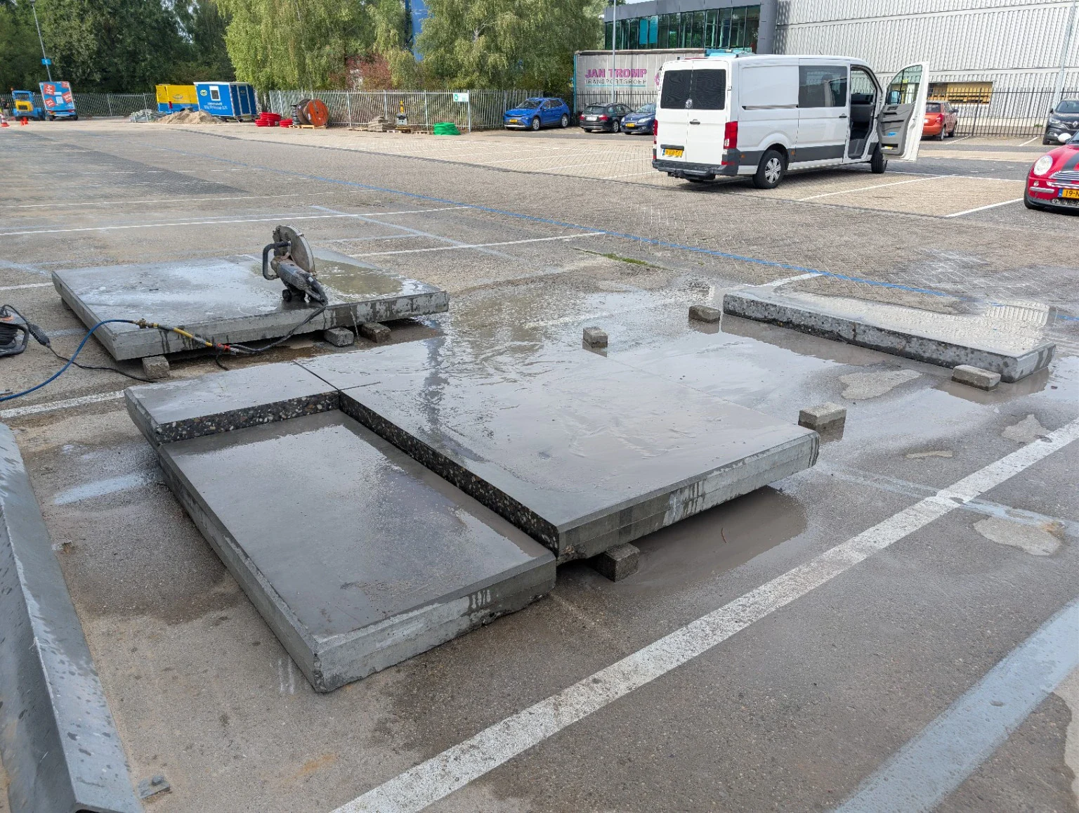 Praktijkbeeld bij Wandzagen in gewapend beton: veelgemaakte fouten, signalen en oplossingen